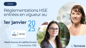 Webinar HSE réglementation au 01 janvier 2025